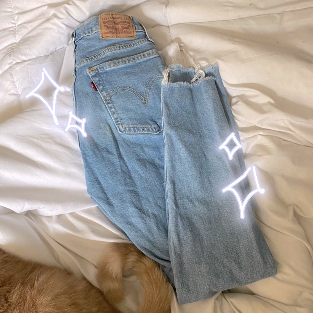💖 High Rise Levi's Wedgie Skinny Button Fly
